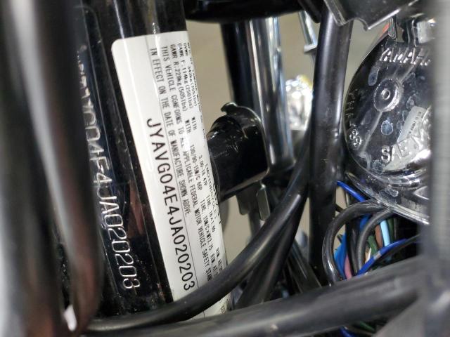 2018 YAMAHA XV250 JYAVG04E4JA020203