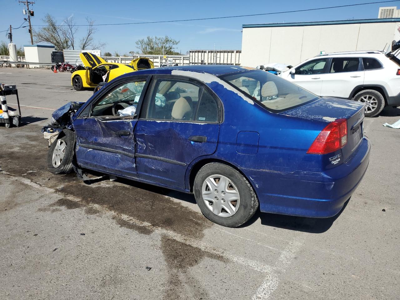 Lot #3071657647 2005 HONDA CIVIC DX