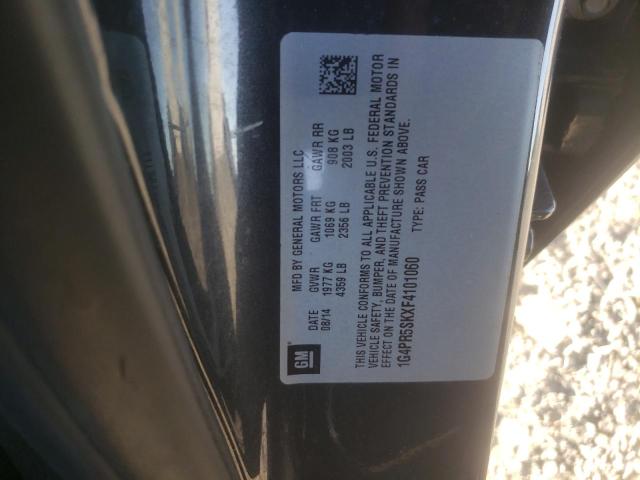 2015 BUICK VERANO CON 1G4PR5SKXF4101060