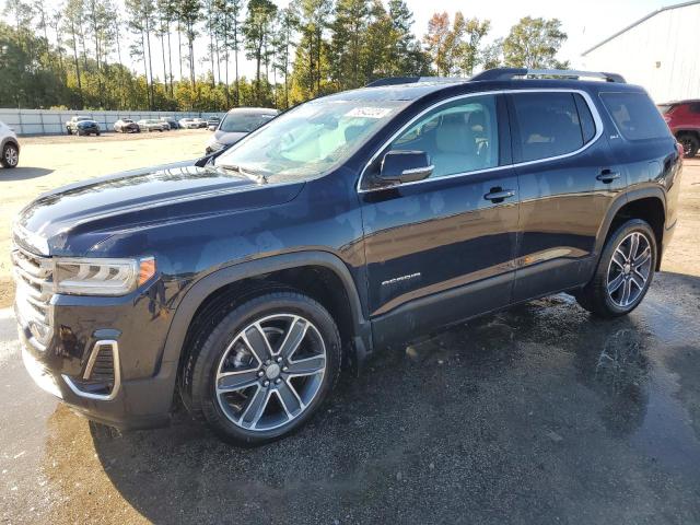 GMC ACADIA SLT 2021 blue  gas 1GKKNULS2MZ207770 photo #1