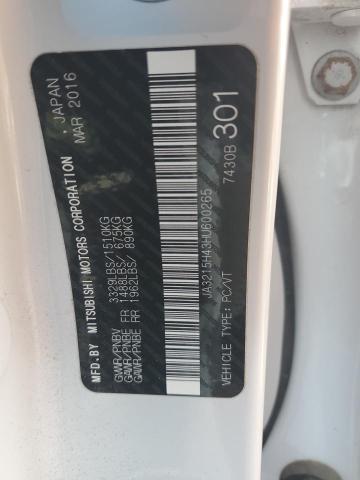 2017 MITSUBISHI I MIEV ES JA3215H43HU600265