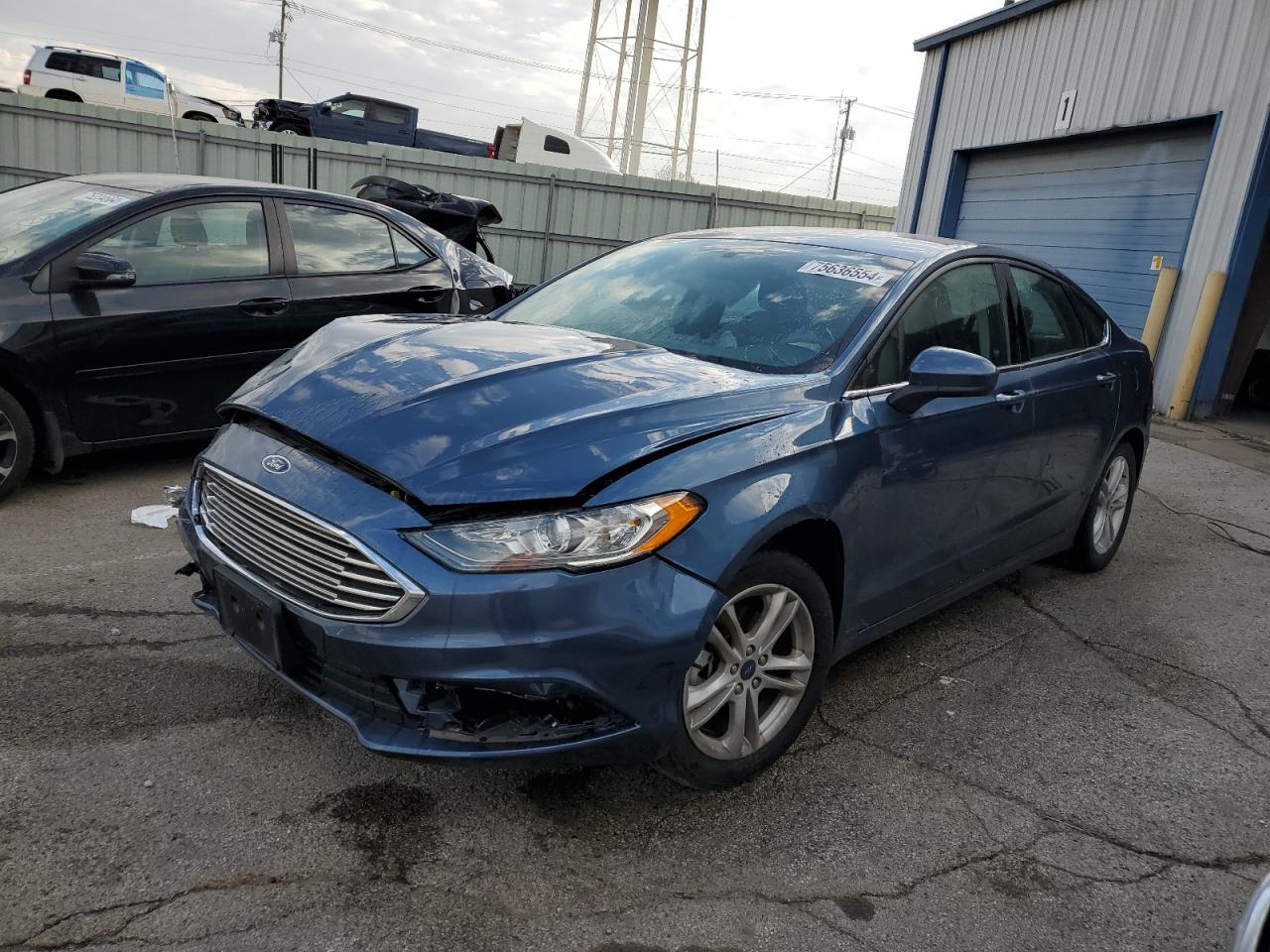 Lot #2947571753 2018 FORD FUSION SE