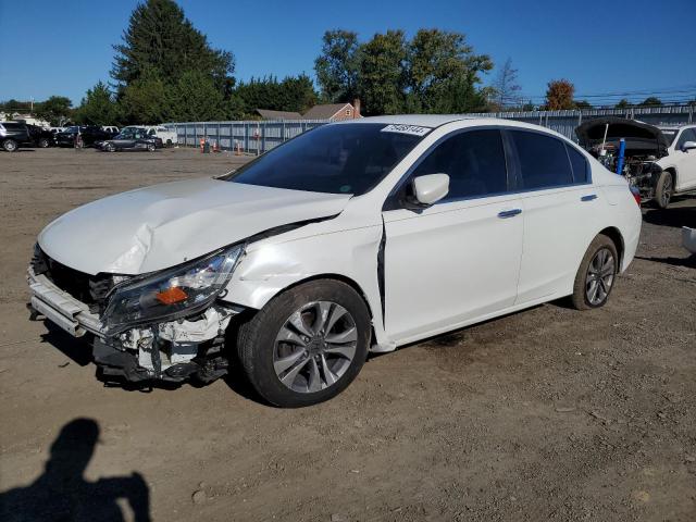 HONDA ACCORD LX 2015 white sedan 4d gas 1HGCR2F31FA244373 photo #1