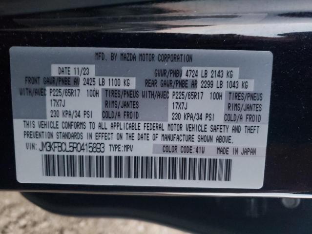 VIN JM3KFBCL5R0415893 2024 MAZDA CX-5 PREFE no.13