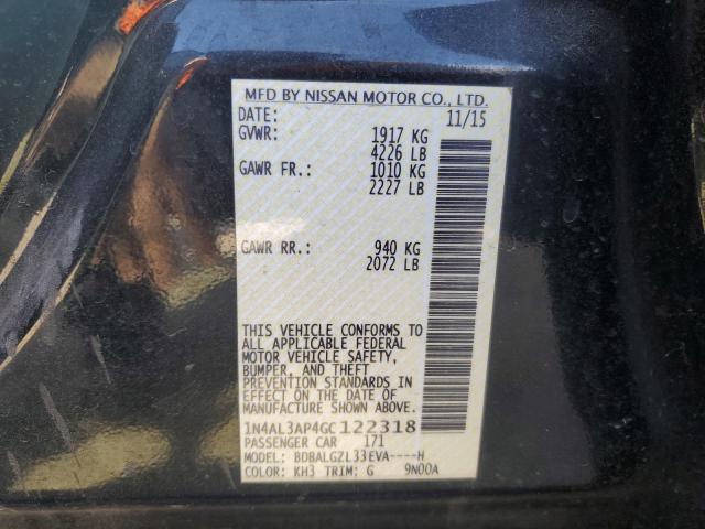 2016 NISSAN ALTIMA 2.5 - 1N4AL3AP4GC122318