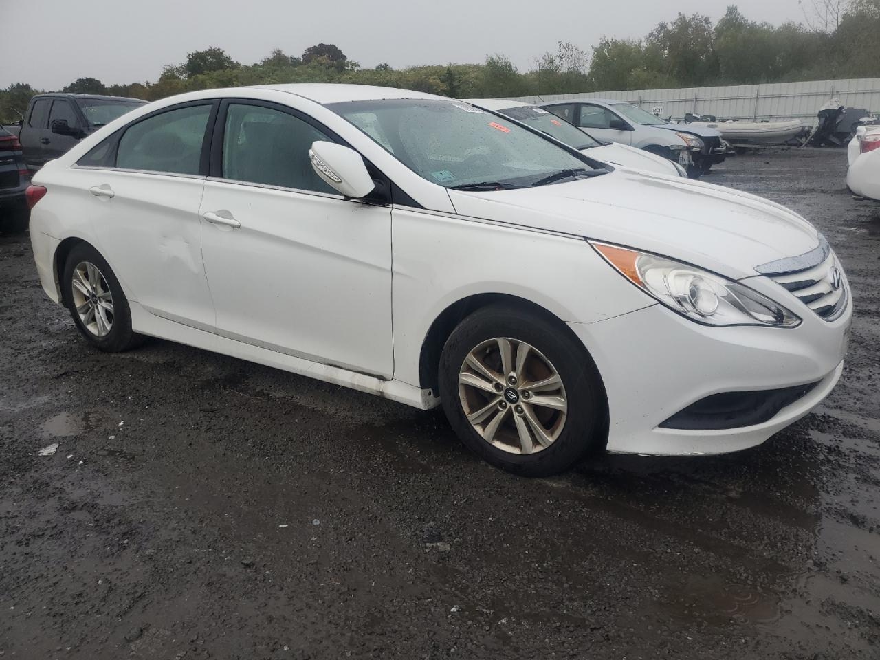 Lot #2925804829 2014 HYUNDAI SONATA GLS