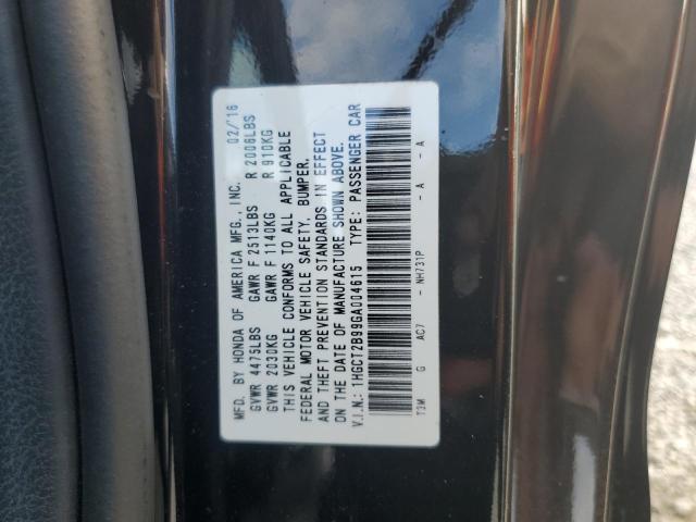 2016 HONDA ACCORD EXL - 1HGCT2B99GA004615