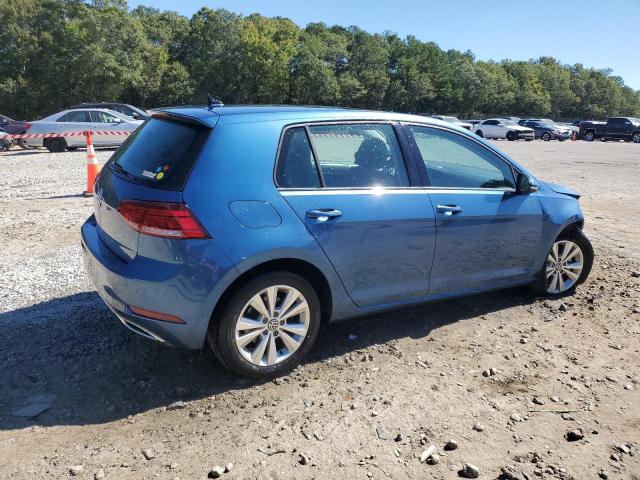 VOLKSWAGEN GOLF 2021 blue  gas 3VWG57AU7MM013354 photo #4