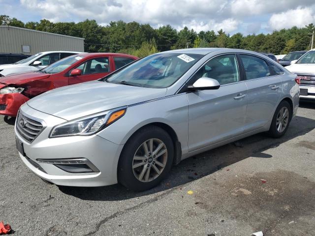 HYUNDAI SONATA SE 2015 silver  gas 5NPE24AF9FH191939 photo #1