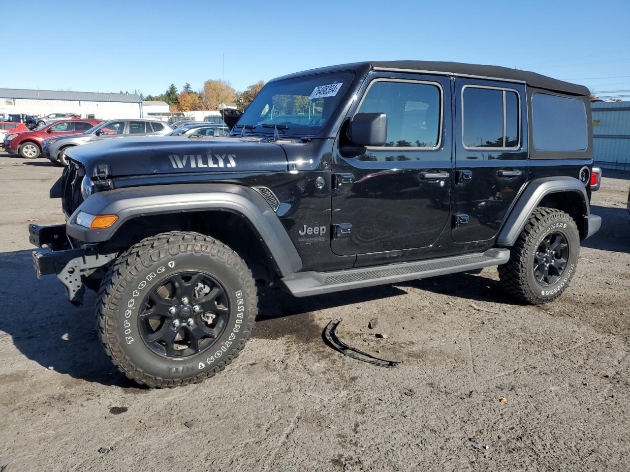 Lot #2978540212 2021 JEEP WRANGLER U