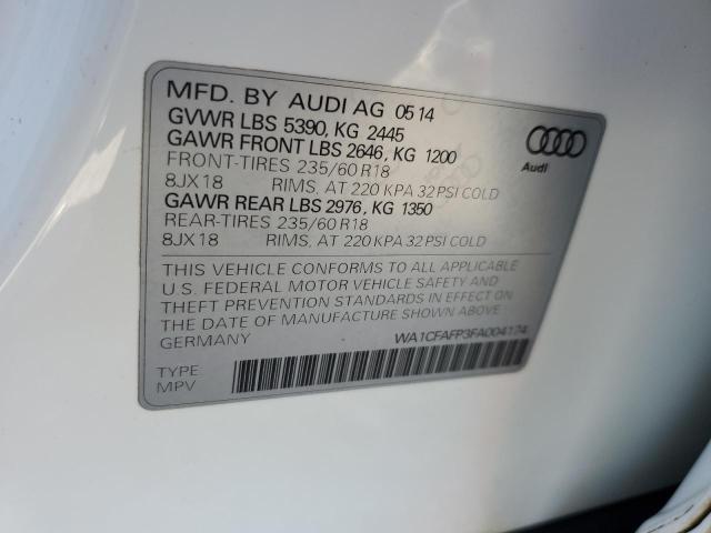 VIN WA1CFAFP3FA004174 2015 Audi Q5, Premium no.13