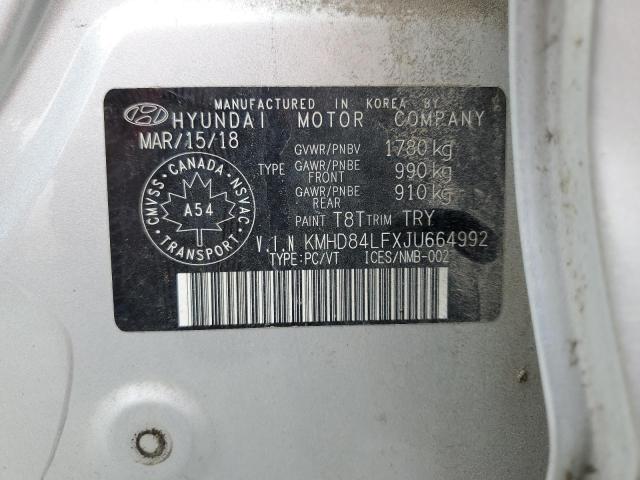 2018 HYUNDAI ELANTRA SE - KMHD84LFXJU664992