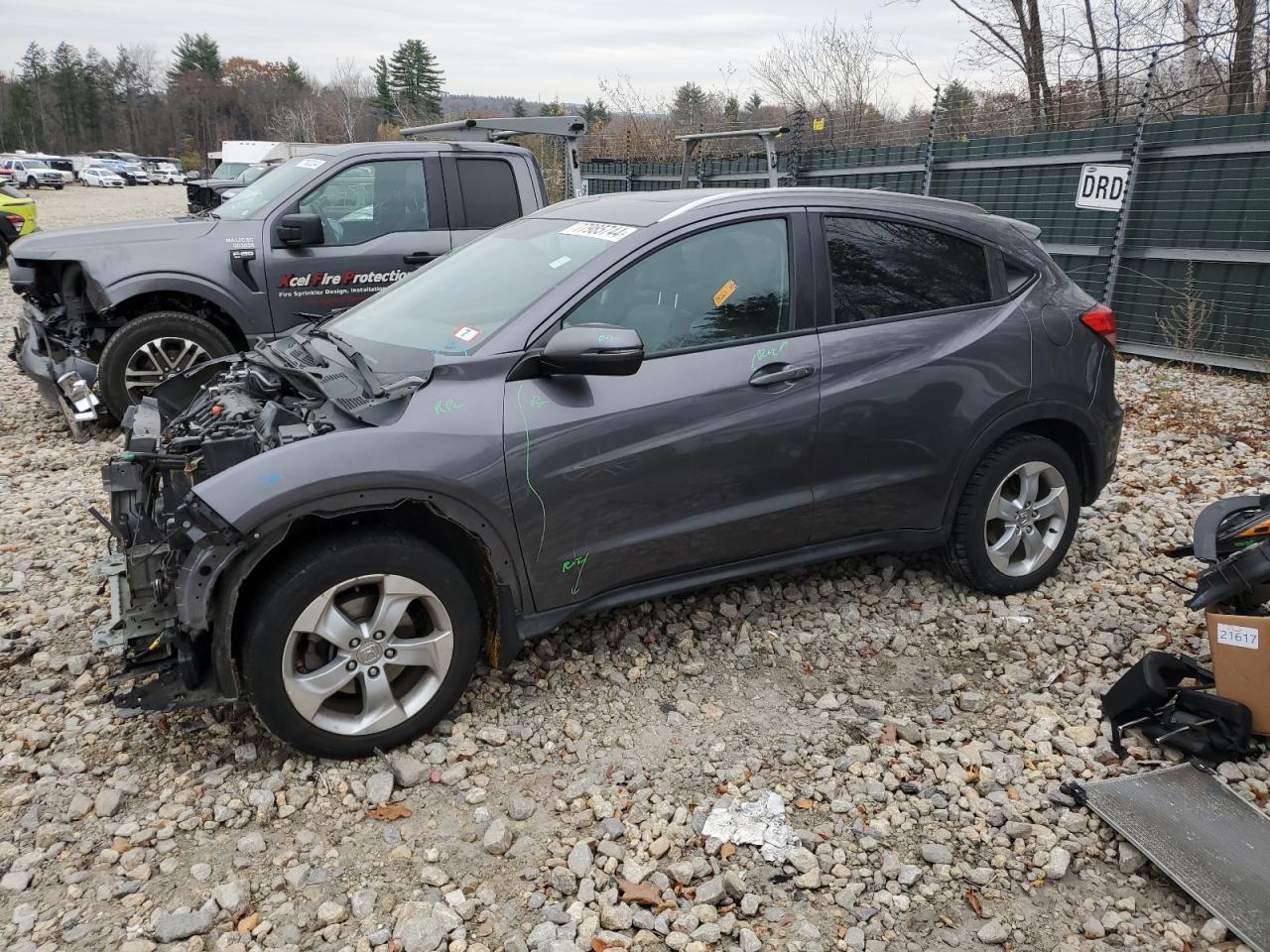 Lot #2952931925 2016 HONDA HR-V EXL