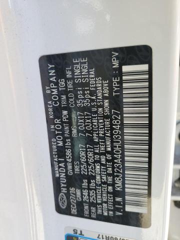 2017 HYUNDAI TUCSON SE - KM8J23A40HU394827
