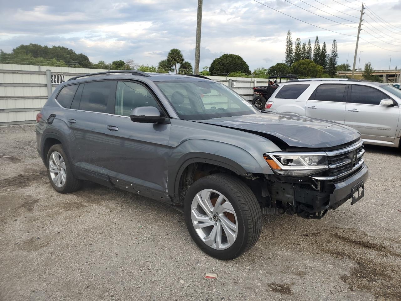 Lot #2943191385 2021 VOLKSWAGEN ATLAS SE