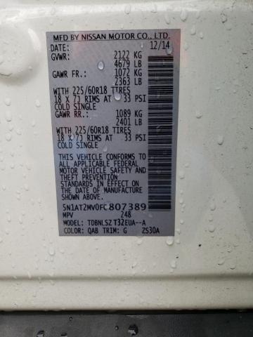 2015 NISSAN ROGUE S - 5N1AT2MV0FC807389