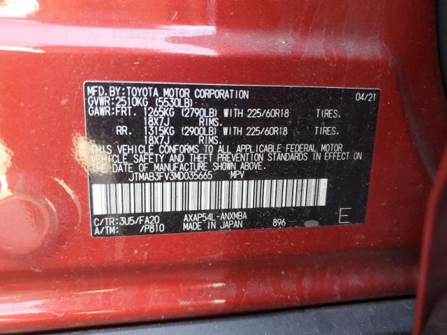2021 TOYOTA RAV4 PRIME - JTMAB3FV3MD035665