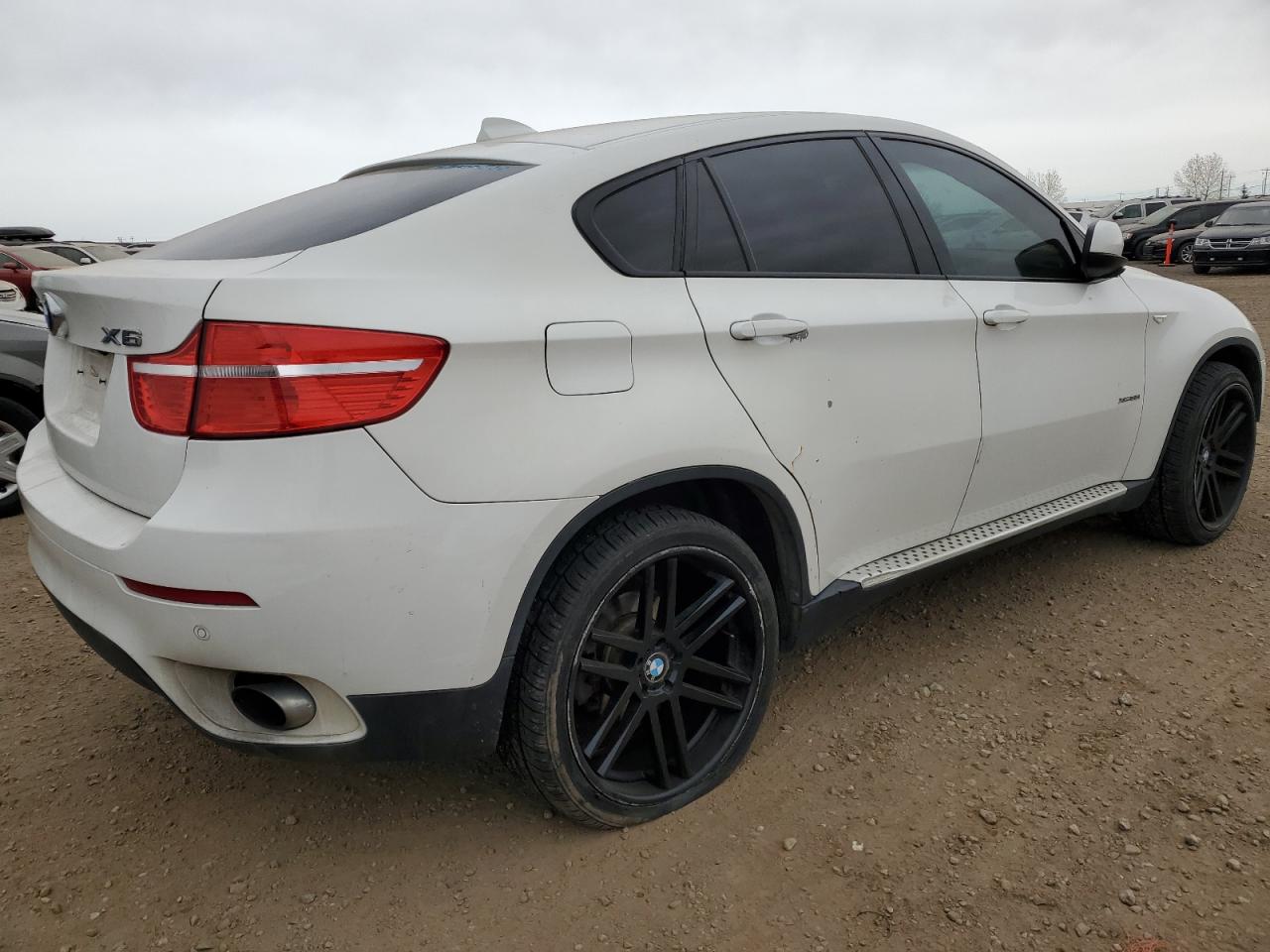 BMW X6 XDRIVE3 2009 white 4dr spor gas 5UXFG43519L222156 photo #4