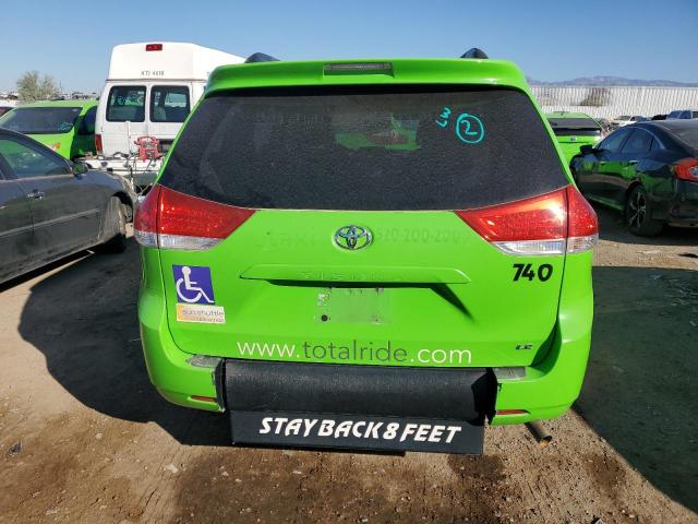 VIN 5TDKK3DC6ES457537 2014 Toyota Sienna, LE no.6