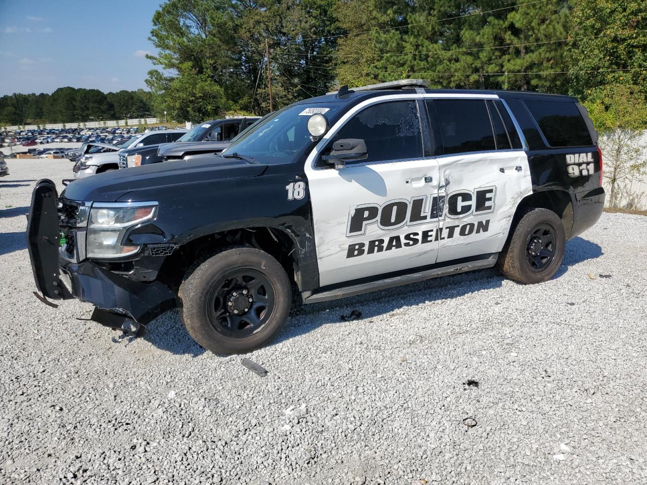 Chevrolet Tahoe 2016 Police Vehicle