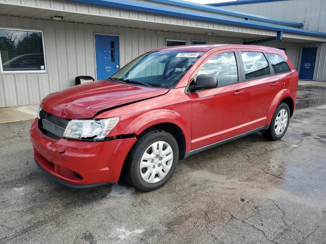 DODGE JOURNEY SE 2015 red  gas 3C4PDCAB0FT659597 photo #1