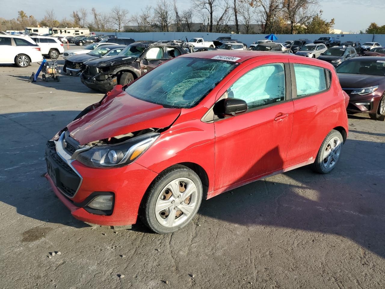 Lot #3024150838 2020 CHEVROLET SPARK LS