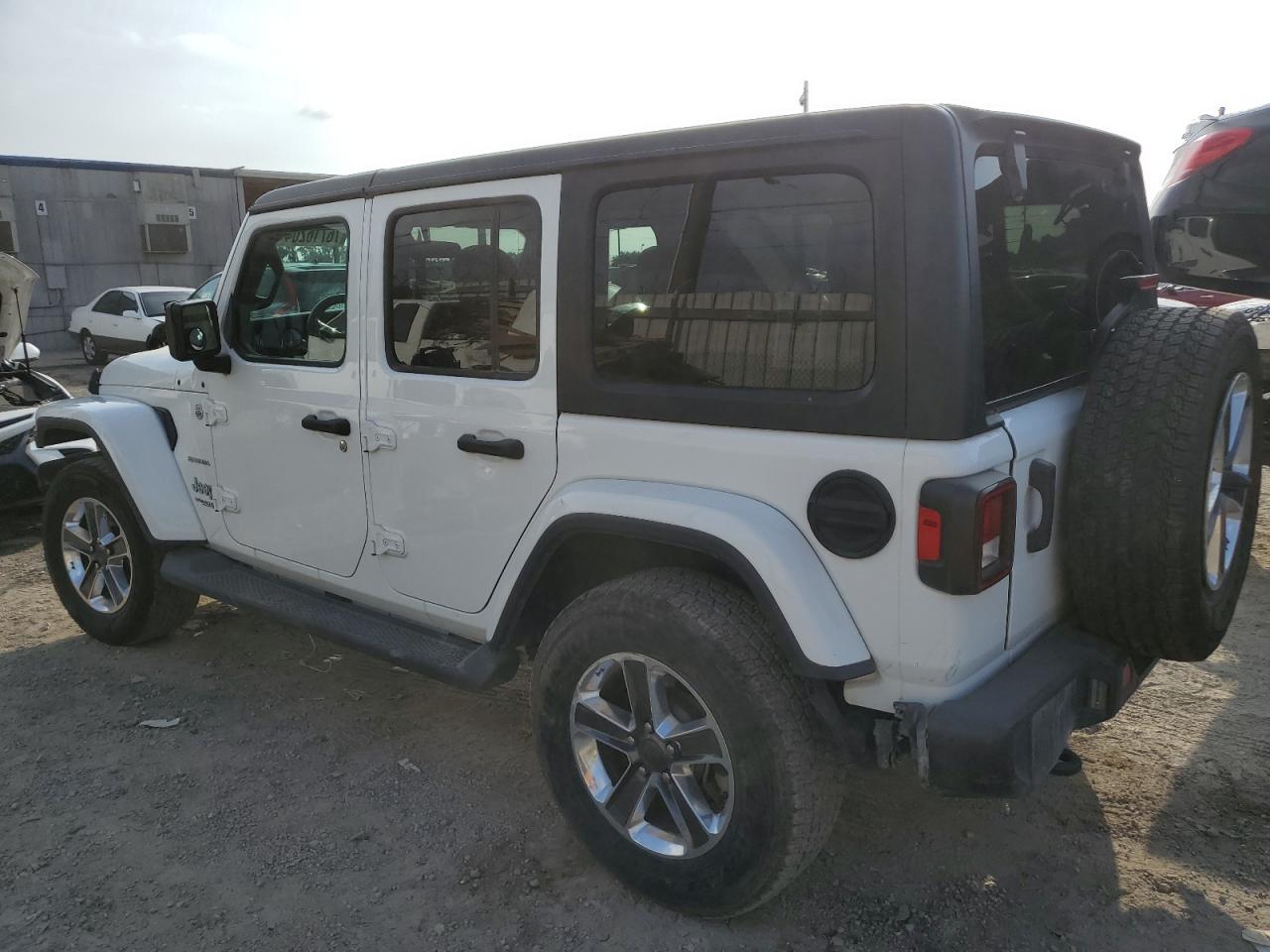 JEEP WRANGLER U 2021 white  gas 1C4HJXEN0MW626020 photo #3