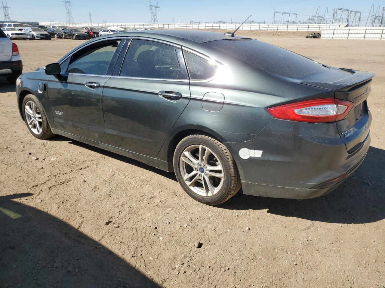 Lot #2925787425 2015 FORD FUSION TIT