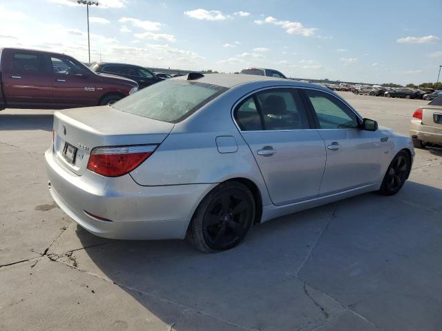 BMW 528 I 2008 silver sedan 4d gas WBANU53568CT07145 photo #4