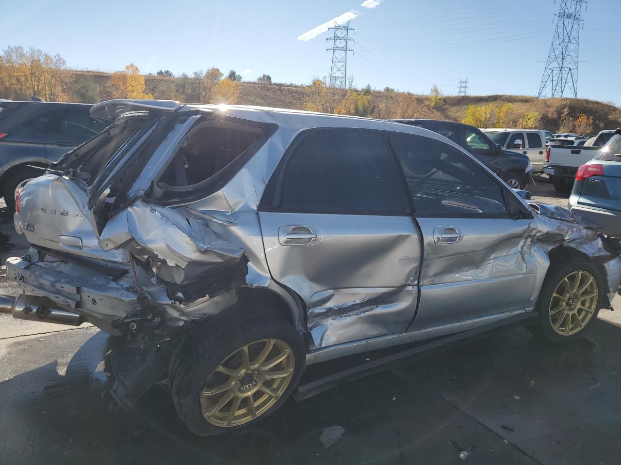 Lot #2955577525 2004 SUBARU IMPREZA WR