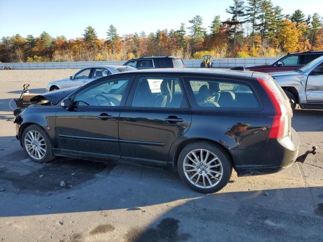 VOLVO V50 2.4I 2010 black station gas YV1382MW6A2571024 photo #3