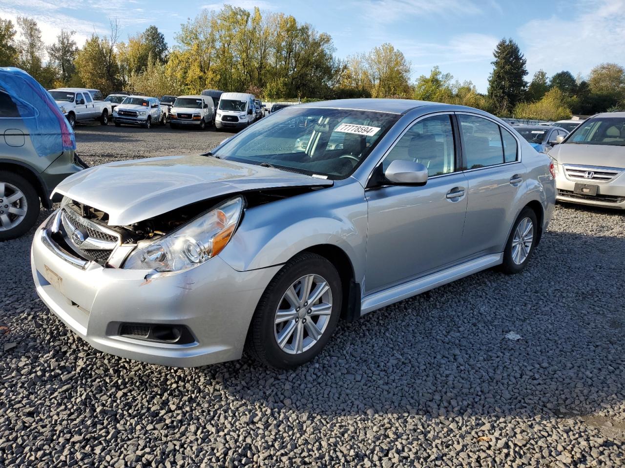 Lot #2955422512 2012 SUBARU LEGACY 2.5