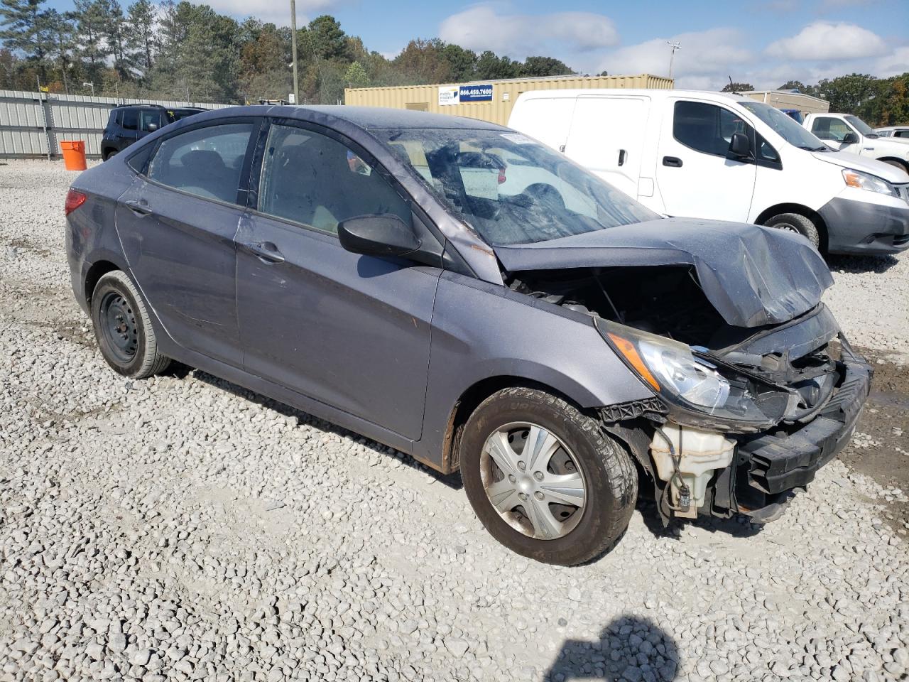 Lot #3023046224 2013 HYUNDAI ACCENT GLS