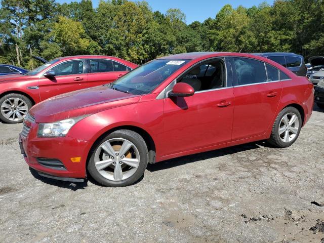 CHEVROLET CRUZE LT 2014 burgundy  gas 1G1PE5SBXE7149860 photo #1