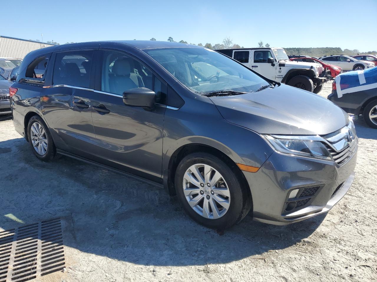 Lot #2976634590 2019 HONDA ODYSSEY LX