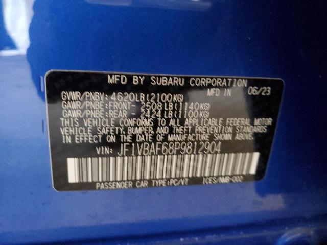 2023 SUBARU WRX PREMIU - JF1VBAF68P9812904