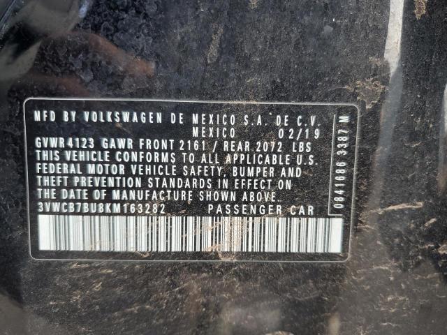 2019 VOLKSWAGEN JETTA S - 3VWCB7BU8KM163282