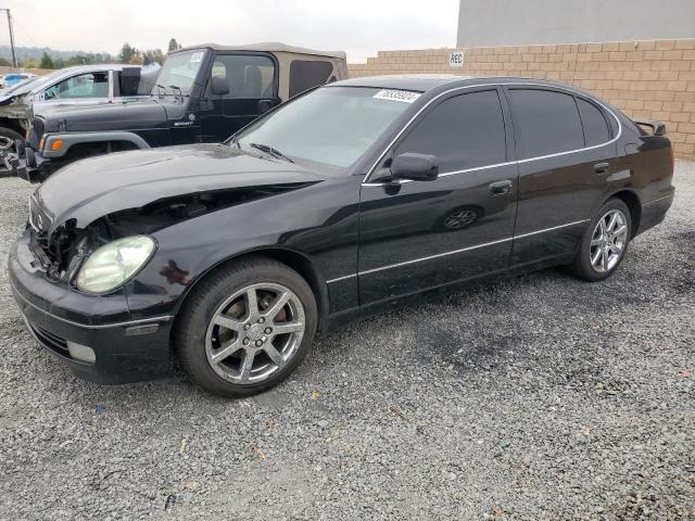 LEXUS GS 430 2004 black  gas JT8BL69S340015801 photo #1