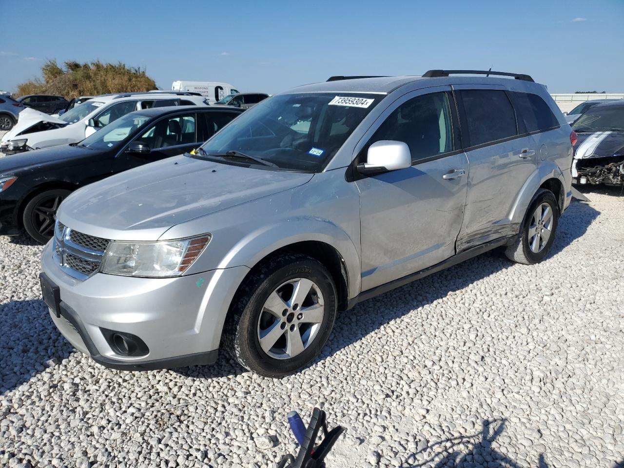 Lot #2881980353 2012 DODGE JOURNEY SX