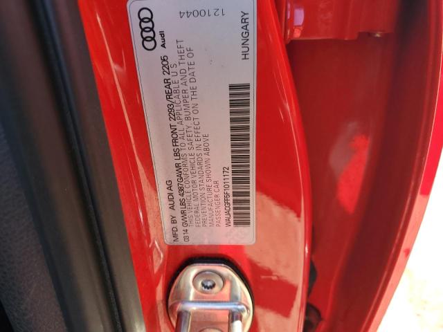 2015 AUDI A3 PREMIUM - WAUACGFF5F1011172
