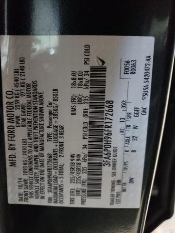 2015 FORD FUSION SE - 3FA6P0H96FR172668