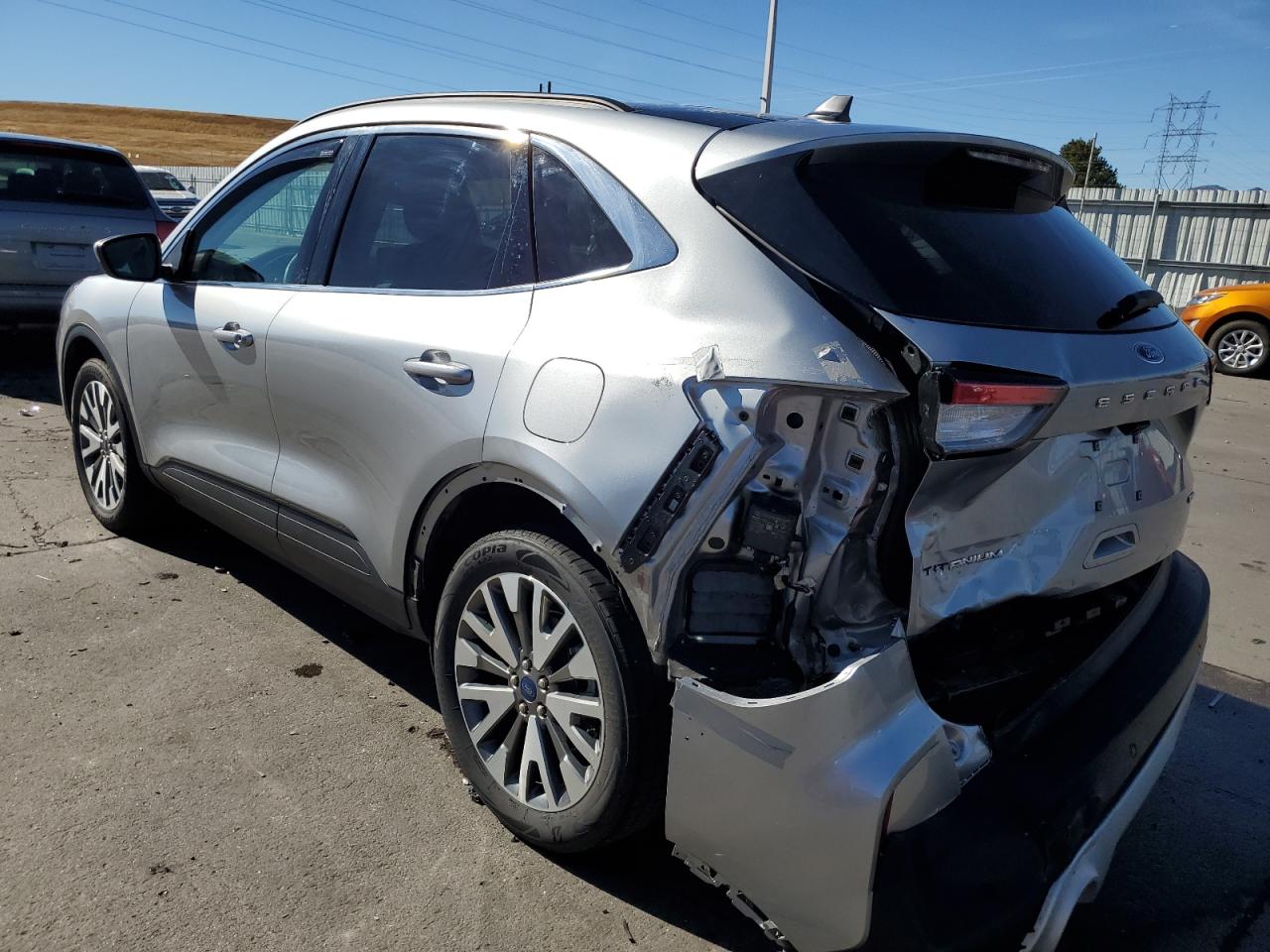 Lot #2987043790 2022 FORD ESCAPE TIT