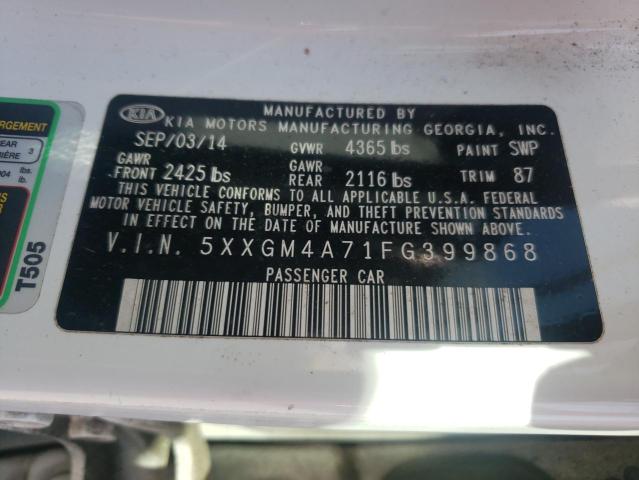 2015 KIA OPTIMA LX - 5XXGM4A71FG399868