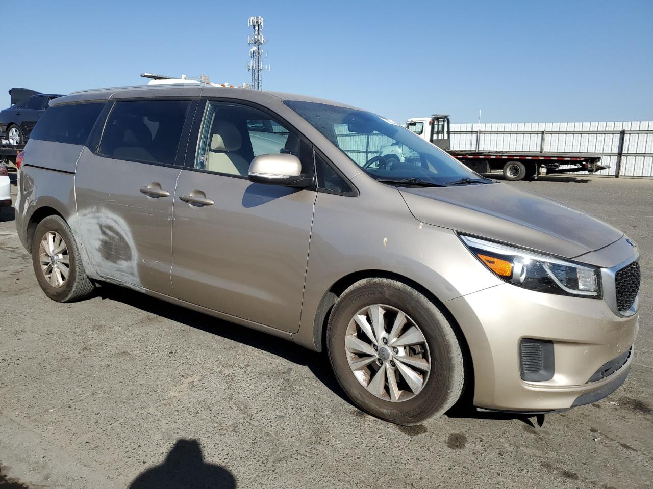 Lot #3024133801 2015 KIA SEDONA LX