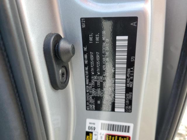 2022 TOYOTA SIENNA XLE - 5TDYRKEC4NS081483