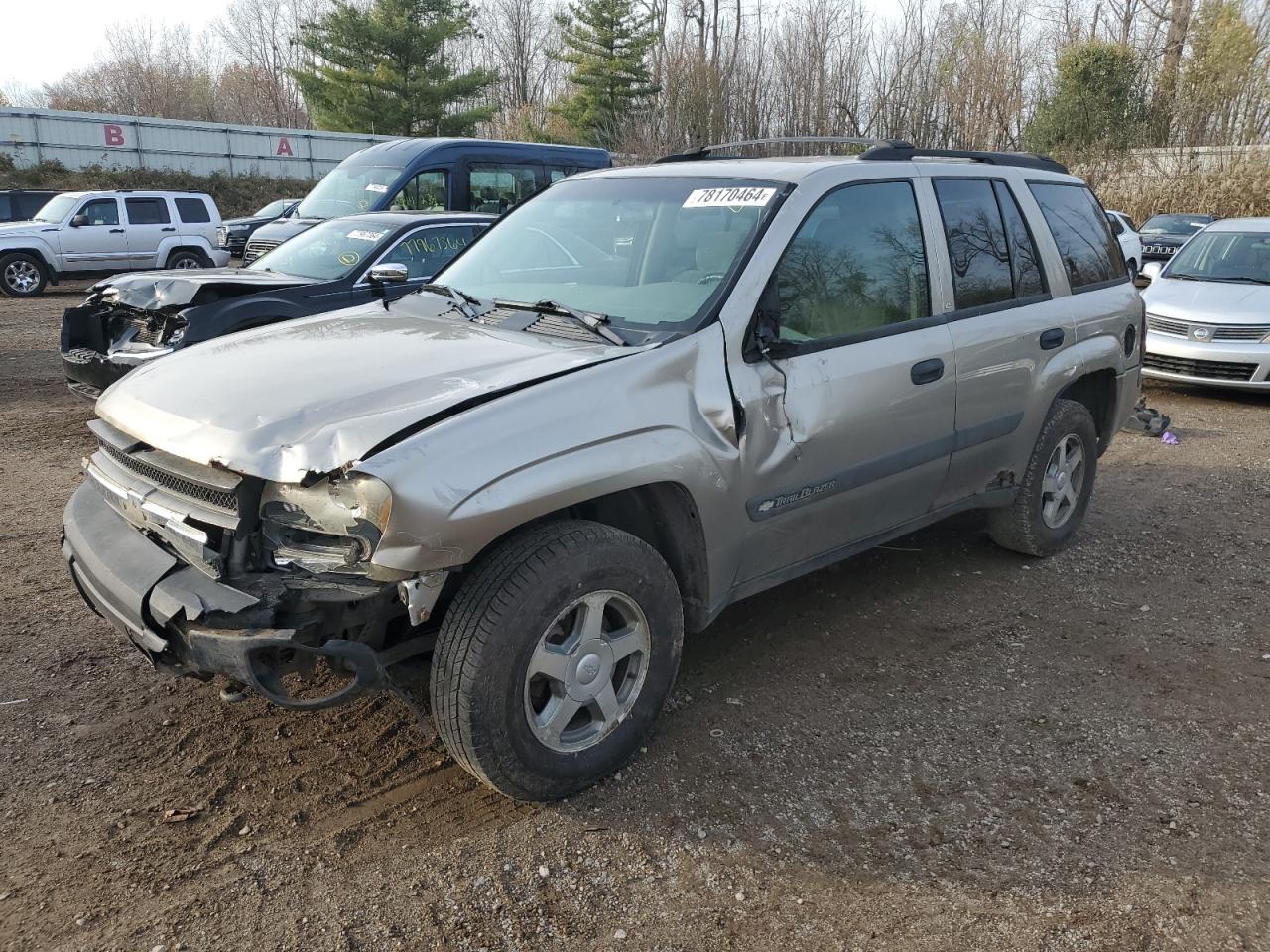 Lot #2989262777 2003 CHEVROLET TRAILBLAZE