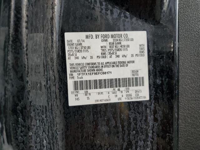 VIN 1FTFX1EF9EFC68171 2014 Ford F-150, Super Cab no.12