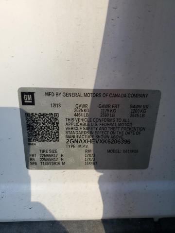2019 CHEVROLET EQUINOX LS - 2GNAXHEVXK6206396