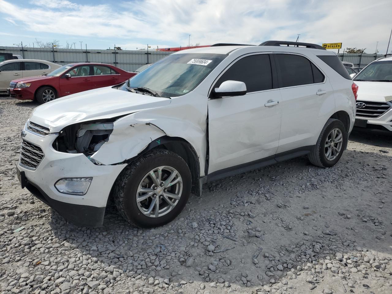 Lot #2923987867 2016 CHEVROLET EQUINOX LT