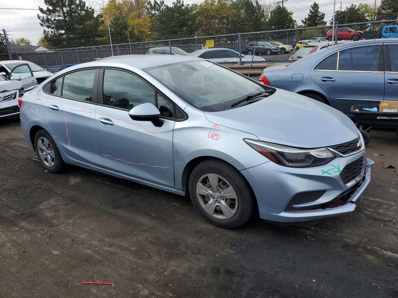 Lot #3030721094 2017 CHEVROLET CRUZE LS